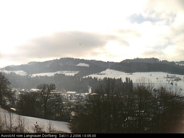 Webcam-Bild: Aussicht vom Dorfberg in Langnau 20060211-100500