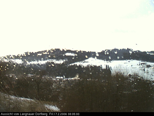 Webcam-Bild: Aussicht vom Dorfberg in Langnau 20060217-080500