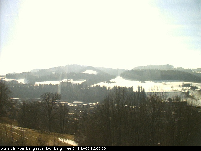 Webcam-Bild: Aussicht vom Dorfberg in Langnau 20060221-120500