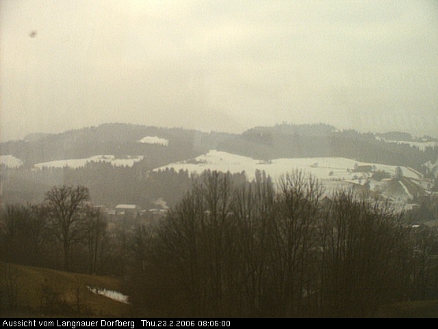 Webcam-Bild: Aussicht vom Dorfberg in Langnau 20060223-080500