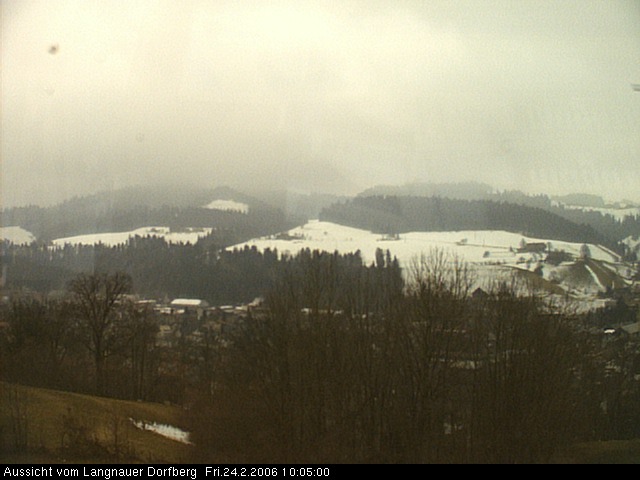 Webcam-Bild: Aussicht vom Dorfberg in Langnau 20060224-100500