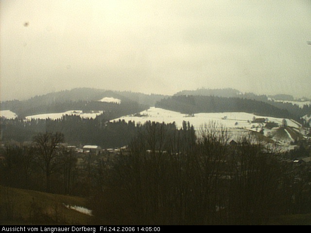 Webcam-Bild: Aussicht vom Dorfberg in Langnau 20060224-140500