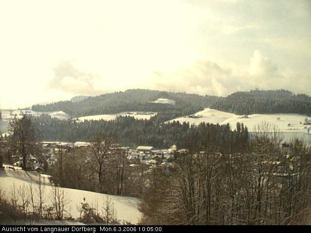 Webcam-Bild: Aussicht vom Dorfberg in Langnau 20060306-100500