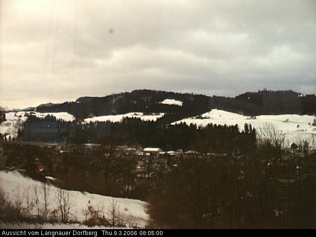 Webcam-Bild: Aussicht vom Dorfberg in Langnau 20060309-080500