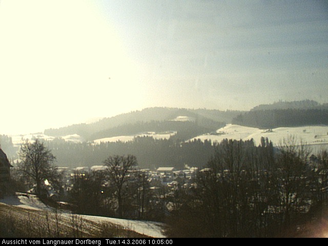 Webcam-Bild: Aussicht vom Dorfberg in Langnau 20060314-100500
