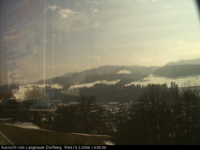 Webcam-Bild: Aussicht vom Dorfberg in Langnau 20060315-140500