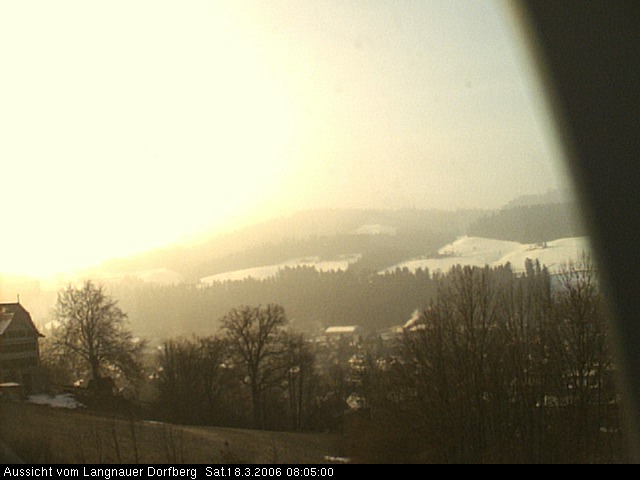 Webcam-Bild: Aussicht vom Dorfberg in Langnau 20060318-080500