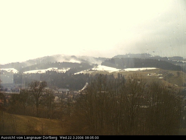 Webcam-Bild: Aussicht vom Dorfberg in Langnau 20060322-080500