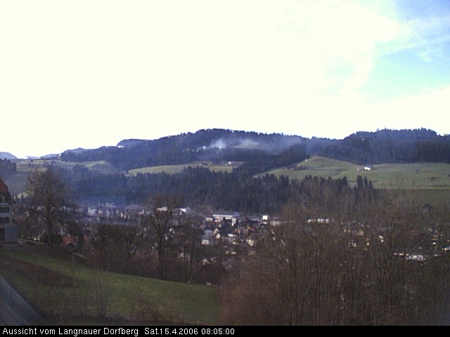 Webcam-Bild: Aussicht vom Dorfberg in Langnau 20060415-080500