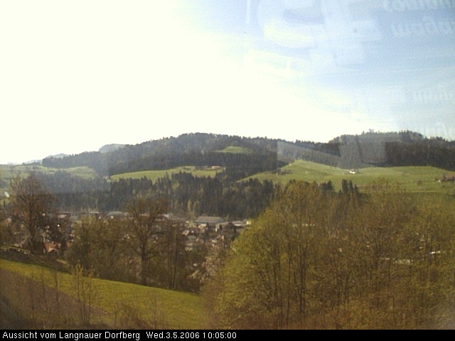 Webcam-Bild: Aussicht vom Dorfberg in Langnau 20060503-100500