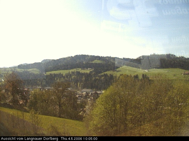 Webcam-Bild: Aussicht vom Dorfberg in Langnau 20060504-100500