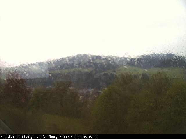 Webcam-Bild: Aussicht vom Dorfberg in Langnau 20060508-080500