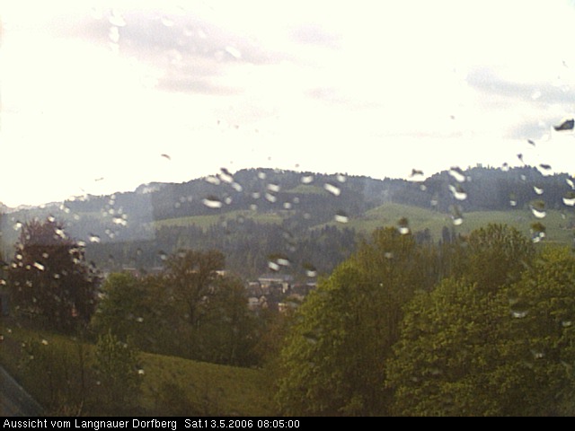 Webcam-Bild: Aussicht vom Dorfberg in Langnau 20060513-080500