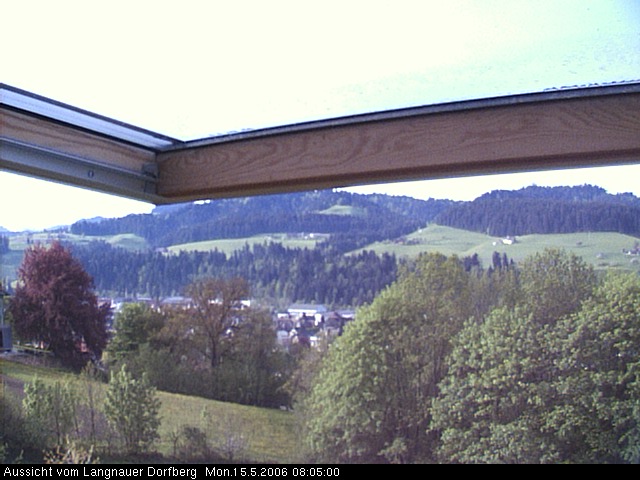 Webcam-Bild: Aussicht vom Dorfberg in Langnau 20060515-080500