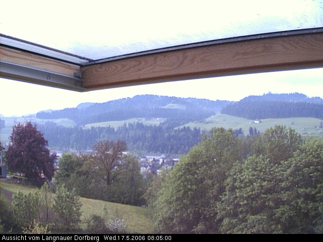 Webcam-Bild: Aussicht vom Dorfberg in Langnau 20060517-080500