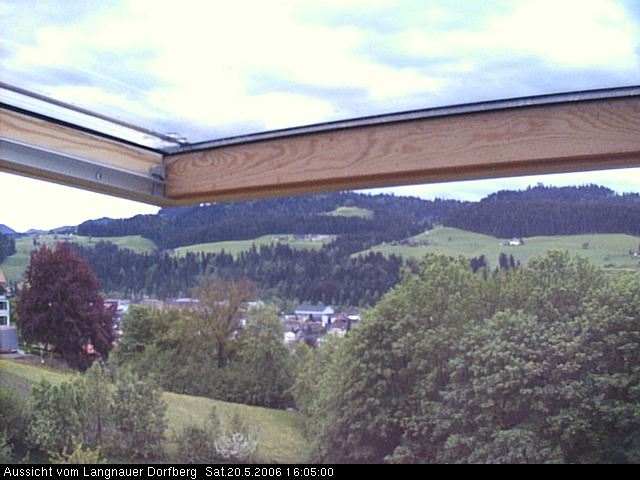 Webcam-Bild: Aussicht vom Dorfberg in Langnau 20060520-160500