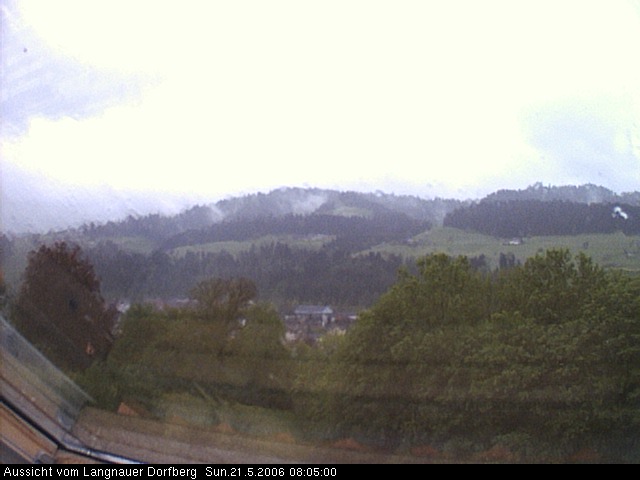 Webcam-Bild: Aussicht vom Dorfberg in Langnau 20060521-080500
