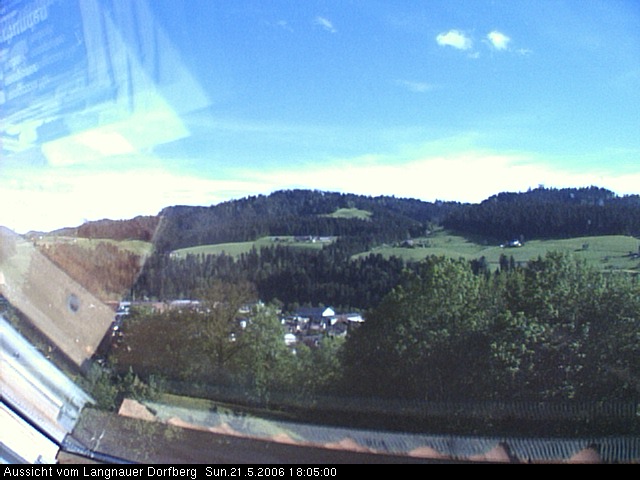 Webcam-Bild: Aussicht vom Dorfberg in Langnau 20060521-180500