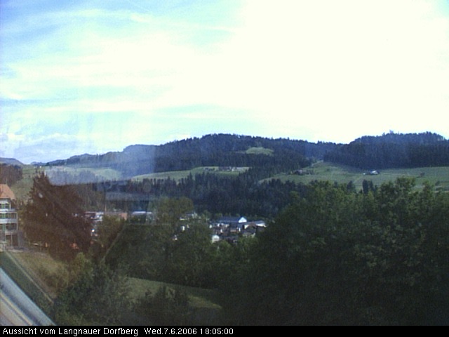 Webcam-Bild: Aussicht vom Dorfberg in Langnau 20060607-180500