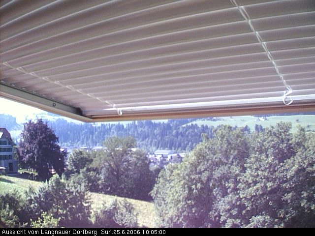 Webcam-Bild: Aussicht vom Dorfberg in Langnau 20060625-100500