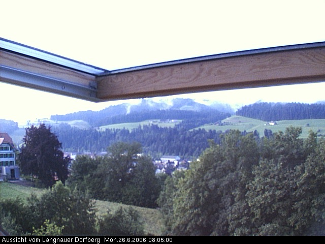 Webcam-Bild: Aussicht vom Dorfberg in Langnau 20060626-080500