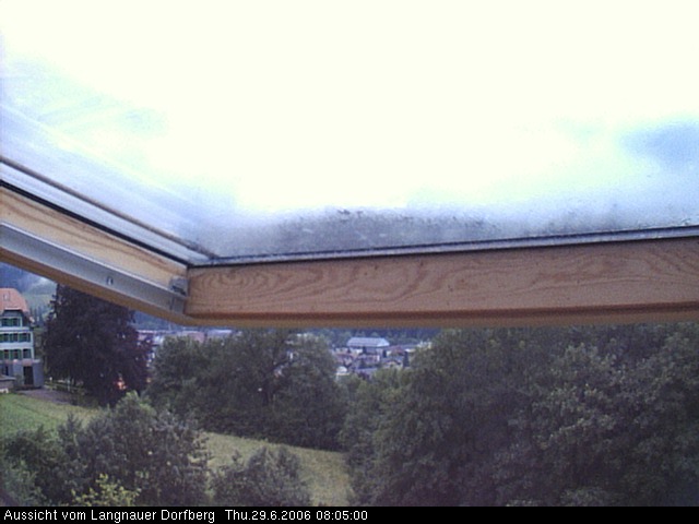 Webcam-Bild: Aussicht vom Dorfberg in Langnau 20060629-080500