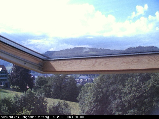 Webcam-Bild: Aussicht vom Dorfberg in Langnau 20060629-100500
