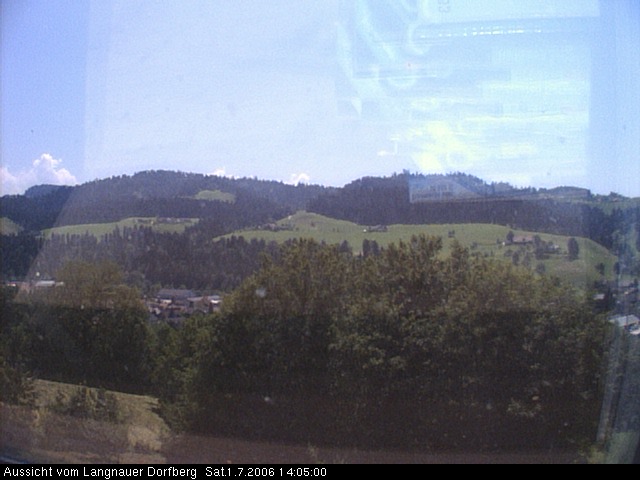 Webcam-Bild: Aussicht vom Dorfberg in Langnau 20060701-140500