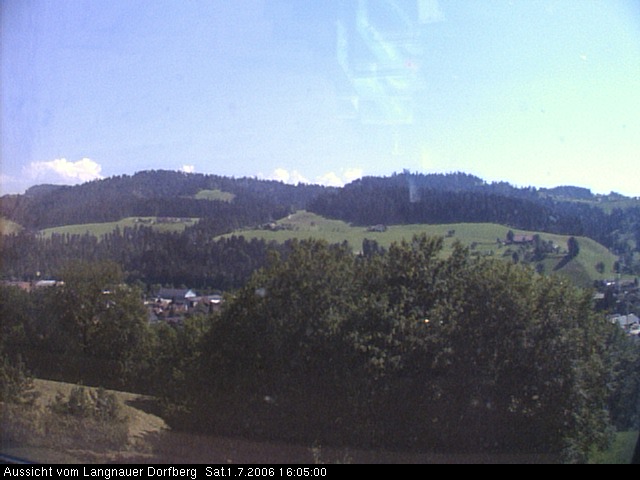 Webcam-Bild: Aussicht vom Dorfberg in Langnau 20060701-160500