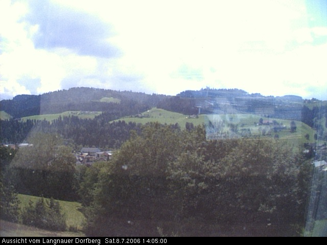 Webcam-Bild: Aussicht vom Dorfberg in Langnau 20060708-140500
