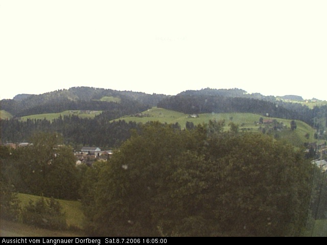 Webcam-Bild: Aussicht vom Dorfberg in Langnau 20060708-160500