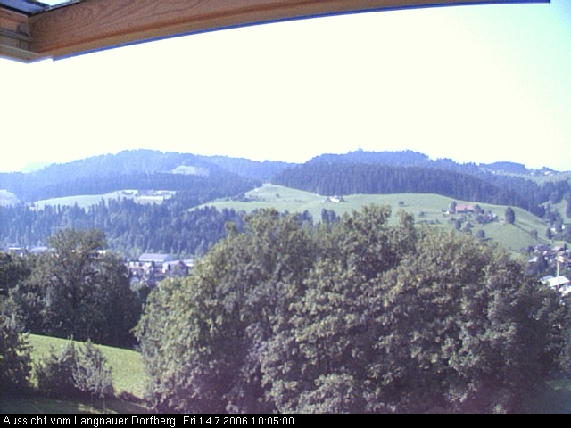 Webcam-Bild: Aussicht vom Dorfberg in Langnau 20060714-100500