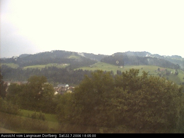 Webcam-Bild: Aussicht vom Dorfberg in Langnau 20060722-180500
