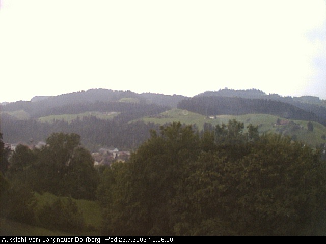Webcam-Bild: Aussicht vom Dorfberg in Langnau 20060726-100500