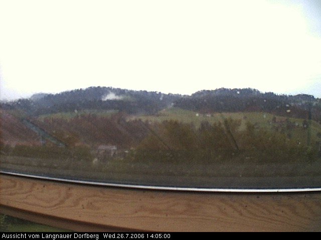 Webcam-Bild: Aussicht vom Dorfberg in Langnau 20060726-140500
