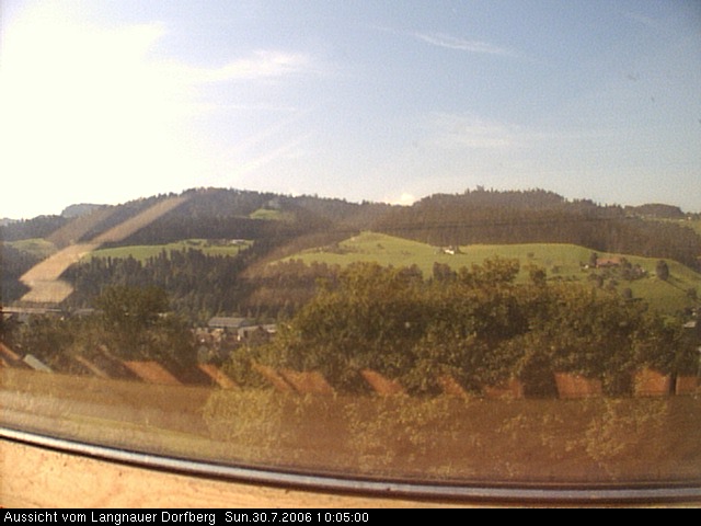 Webcam-Bild: Aussicht vom Dorfberg in Langnau 20060730-100500