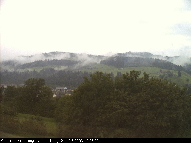 Webcam-Bild: Aussicht vom Dorfberg in Langnau 20060806-100500