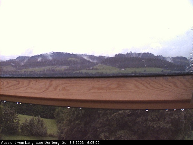 Webcam-Bild: Aussicht vom Dorfberg in Langnau 20060806-160500
