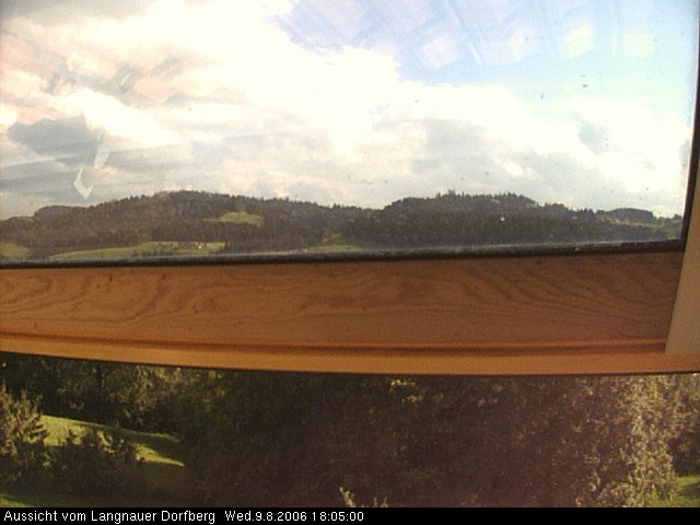 Webcam-Bild: Aussicht vom Dorfberg in Langnau 20060809-180500