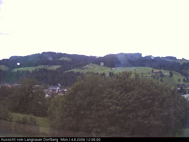 Webcam-Bild: Aussicht vom Dorfberg in Langnau 20060814-120500