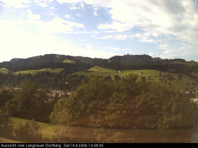 Webcam-Bild: Aussicht vom Dorfberg in Langnau 20060819-100500