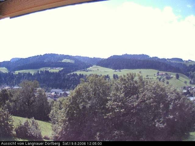 Webcam-Bild: Aussicht vom Dorfberg in Langnau 20060819-120500