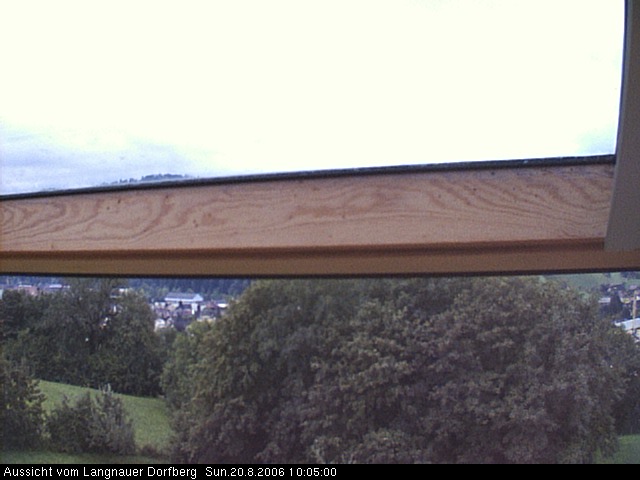 Webcam-Bild: Aussicht vom Dorfberg in Langnau 20060820-100500