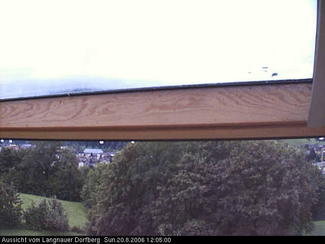 Webcam-Bild: Aussicht vom Dorfberg in Langnau 20060820-120500