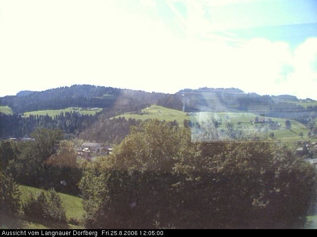 Webcam-Bild: Aussicht vom Dorfberg in Langnau 20060825-120500