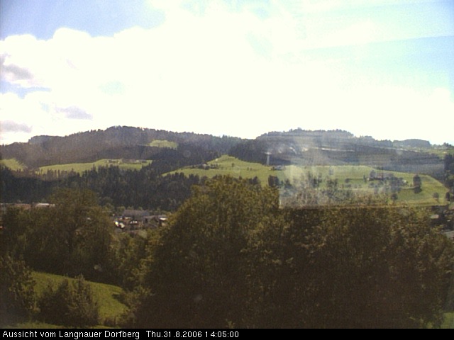 Webcam-Bild: Aussicht vom Dorfberg in Langnau 20060831-140500