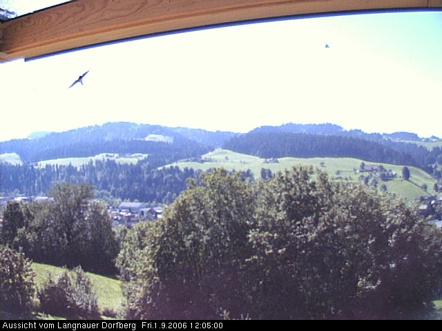 Webcam-Bild: Aussicht vom Dorfberg in Langnau 20060901-120500