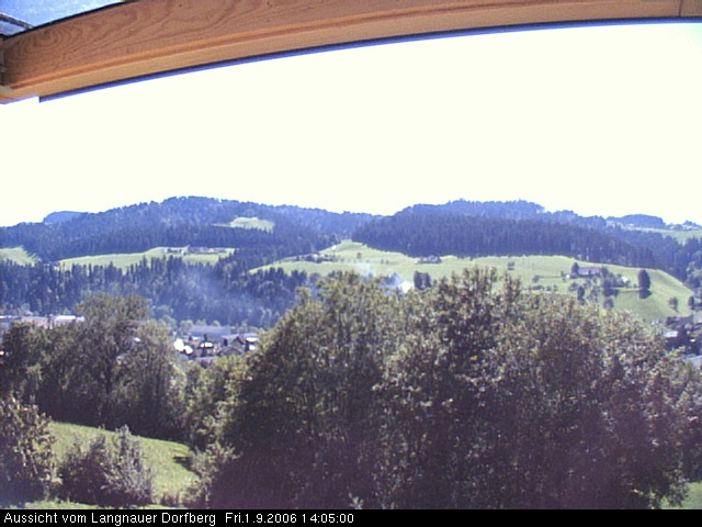 Webcam-Bild: Aussicht vom Dorfberg in Langnau 20060901-140500