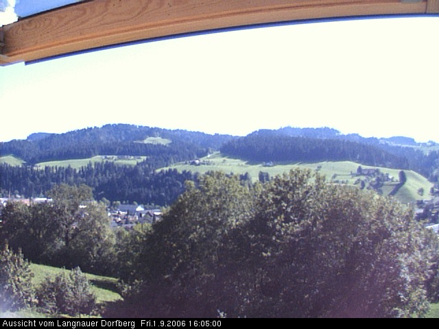 Webcam-Bild: Aussicht vom Dorfberg in Langnau 20060901-160500