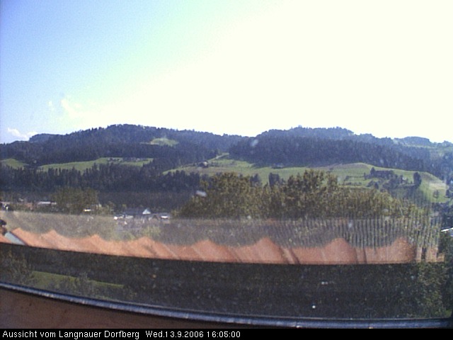 Webcam-Bild: Aussicht vom Dorfberg in Langnau 20060913-160500